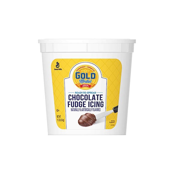 Gold Medal Gold Medal Ready-To-Spread Chocolate Fudge Icing 11lbs Tub, PK2 16000-11215 - main